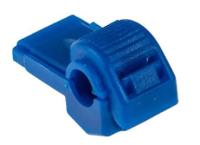 270-7448 RS PRO Quick Splice Wire Splice Connector, Blue, Uninsulated, Tin 14 → 18 AWG
