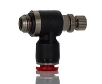 c0l510618 Norgren Pneutic C Series Threaded Flow Controller, G 1/8 Inlet Port, 6mm Tube Inlet Port x 6mm Tube Outlet Port