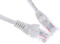 738-8433 RS PRO, 0.5m Cat5e, White RJ45 to Male RJ45 Male, U/UTP Unshielded, Terminated PVC Sheath