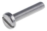 189-557 RS PRO Slot M6 Pan A4 316 Stainless Steel Machine Screws DIN 85 x 30.0mm