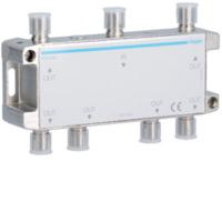 tn206s Hager Coaxial RF Splitter, Frequency 5 → 2400MHz