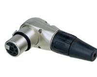 rc5fr Re-An Products Cable Mount XLR Connectors, Right Angle, Female, 5 Way