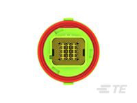 2-2350891-3 TE Connectivity, NTSEAL Automotive Connector Socket Panel Mount 20 Way, Solder Termination