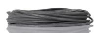 252-1717 RS PRO Silicone Rubber Black Cable Sleeve, 1.5mm Diameter, 15m Length