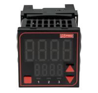 124-1069 RS PRO Panel Mount PID Temperature Controller, 48 x 48mm, 3 Output Relay, 24 V ac/dc Supply Voltage