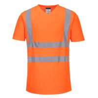 s179orrxxl Portwest S179 Orange Unisex Hi Vis T-Shirt, XXL