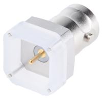 j01001a1944 Telegartner, Jack PCB Mount BNC Connector, 50Ω, Through Hole Termination, Straight Body