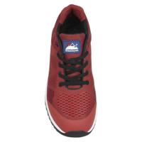 4313rd105 Himalayan 4313 Unisex Red Non Metallic Toe Capped Safety Trainers, UK 10.5, EU 45