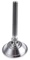 a080014 Nu-Tech Engineering M12 Stainless Steel Adjustable Foot, 1500kg Static Load Capacity 10° Tilt Angle