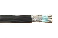 3306-sl001 Alpha Wire Alpha Essentials Communication & Control Control Cable, 6 Cores, 0.09 mm² 28 AWG, Screened, 305 m, Black