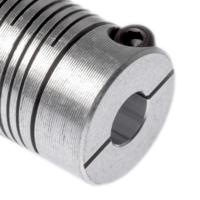 707162222 Huco Beam Coupling, 16mm Outside Diameter, 6mm Bore, 25.4mm Length Coupler