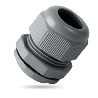 psc-g48gry E-Pro Grey Nylon Cable Gland PG-48 Thread 37mm to 44mm Cable Diameter