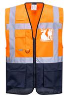 141-8292 Portwest Orange Hi Vis Vest, XXL
