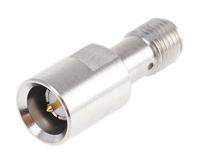 r125791501 Radiall Straight 50Ω RF Adapter SMA Plug to SMA Socket 18GHz