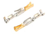 182734-3 TE Connectivity AMPMODU HE14 Series Female Crimp Terminal, 28AWG Min, 24AWG Max