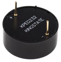 535-8231 RS PRO 75dB Through Hole Continuous Internal Buzzer, 23.3 (Dia.) x 10.2mm, 3V dc Min, 20V dc Max
