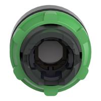 zb5ah33 Schneider Electric ZB5 Series Green Spring Return Push Button Head, 22mm Cutout, IP66, IP67, IP69K