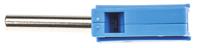 215-711 WAGO Blue Male Banana Plug, 4 mm Connector, Cage Clamp Termination, 20A, 42V, Nickel Plating