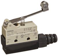 shl-w2155 Omron SHL Series Roller Lever Limit Switch, NO/NC, IP67, SPDT, Zinc Housing, 480V ac Max, ac 2 A, dc 200mA Max