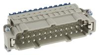 09330242648 HARTING Heavy Duty Power Connector Insert, 16A, Male, Han ES Press Series, 24 Contacts