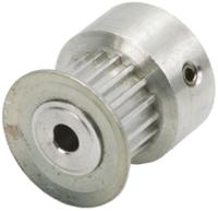 p14mxl025fb RS PRO Timing Belt Pulley, Aluminium, Zinc Plated Steel 6.4mm Belt Width x 2mm Pitch, 14 Tooth