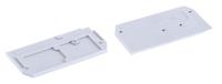 280-308 WAGO 280 Series End and Intermediate Plate for Use with 280 Series Terminal Blocks