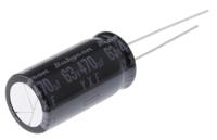 63yxf470m125x25 Rubycon 470μF Aluminium Electrolytic Capacitor 63V dc, Radial, Through Hole - 63YXF470M12.5X25