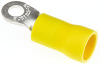 fvws55-s3lf JST, R Insulated Ring Terminal, 3.5mm Stud Size, 2.6mm² to 6.6mm² Wire Size, Yellow