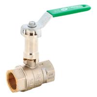 610008 Sferaco Nickel Plated Brass Ball Valve, Ball Valve, Threaded, BSP 1 1/2in, 40bar Operating Pressure