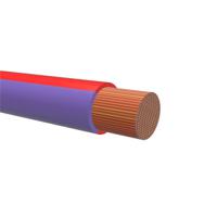 50994-17-100 NEMIQ 50994 Series Purple/Red 1.5 mm² Hook Up Wire, 1, 100m, PVC Insulation,