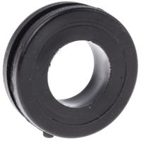 136-7297 RS PRO Black PVC 22mm Cable Grommet for Maximum of 14mm Cable Dia.