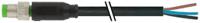 7000-08001-6300200 Murrelektronik Limited Male 3 way M8 to Free Cable End Sensor Actuator Cable, 2 m