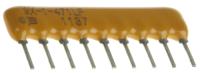 4609x-101-471lf Bourns, 4600X 470Ω ±2% Bussed Resistor Array, 8 Resistors, 1.13W total, SIP, Through Hole