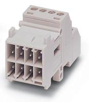 1854022 Phoenix Contact Heavy Duty Power Connector Insert, 10A, VC-AMS 8 Series, 8 Contacts