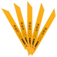 dt2354-qz DeWALT, 18 Teeth Per Inch Metal 203mm Cutting Length Reciprocating Saw Blade, Pack of 5