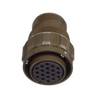 97b-3106a-22-14s-hd Amphenol Limited, 97B, Brass 19 Way Cable Mount MIL Spec Circular Connector Plug, Socket Contacts,Shell Size 22,