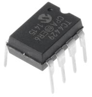 tc4429cpa Microchip MOSFET Gate Driver 1, 6 A 8-Pin 20 V, PDIP