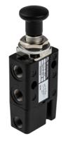 03042402 Norgren Knob 3/2 Mechanical Valve 304 Series, G 1/8, 1/8, III B
