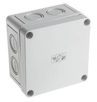 12540421 Spelsberg TK PC Series Grey Polycarbonate Junction Box, IP66, 110 x 110 x 66mm