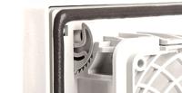 118830-30 STEGO Filter Fan Plus FPO Series Fan Filter for 223 x 223mm Fans, Synthetic Mesh Filter, 257 x 257mm