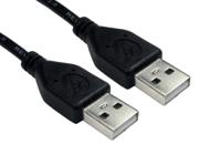 251-3219 RS PRO USB 2.0, Male USB A to Male USB A, 1.8m