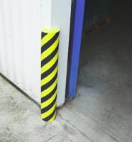 840-0596 RS PRO Black, Yellow Impact Protector 1000mm x 100mm