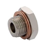 160050088 Norgren Nickel Plated Brass Plug Fitting
