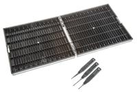 0-379-99 Legrand Memocab Slide On Cable Marker Kit, Black, 0.25 → 16mm Cable, 0 379 99