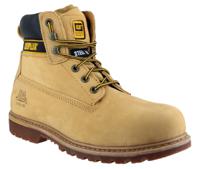 p708215 CAT Holton Honey Steel Toe Capped Men's Safety Boots, UK 8, EU 42