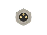 t4033014031-000 TE Connectivity Circular Connector, 3 Contacts, Front, M8 Connector, Socket, Female, IP67, M8 Connector Series