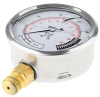 gf20b Enerpac Analogue Pressure Gauge 700bar Bottom Entry 100mm Outside Diameter, UKAS