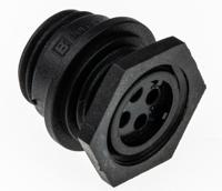 px041204s Bulgin Circular Connector, 4 Contacts, Front, Miniature Connector, Socket, Female, IP68, Buccaneer 400 Series