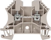 1020000000 Weidmuller  WDU Series Dark Beige, 2.5mm², Single-Level, Screw Termination