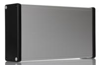 1455q2202 Hammond 1455 Series Clear Extruded Aluminium Enclosure, IP54, Clear Lid, 220 x 125 x 52mm